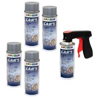 Felgenlack Lack Spray Cars Dupli Color 385919 Silber 5 X...