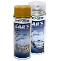 Felgenlack Lack Spray Cars Dupli Color 385902 Gold 400 ml...