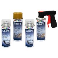 Felgenlack Lack Spray Cars Dupli Color 385902 Gold 2 X...