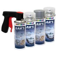 Felgenlack Lack Spray Cars Dupli Color 385919 Silber 2 X...