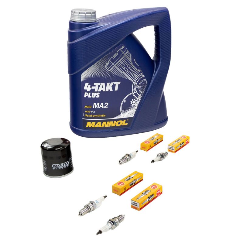 Honda Transalp XL 700 V Inspektionsset MOTUL 10W40 4T + Ölfilter