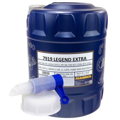 Produktbild von Mannol Energy 5W-30 (20 L) Ab 52,63 € | Preisvergleich Bei