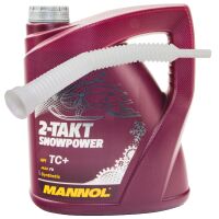 Motoröl Motor Öl MANNOL 2-Takt Snowpower API...