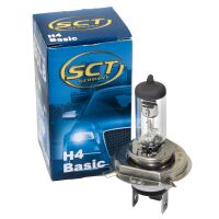 Glühbirne H4 Basic 12V 60/55W P43t Halogen SCT Lampe...