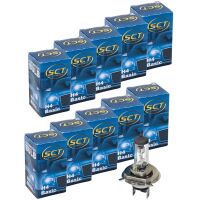 Light bulb H4 Basic 12V 60/55W P43t Halogen SCT lamp bulb...