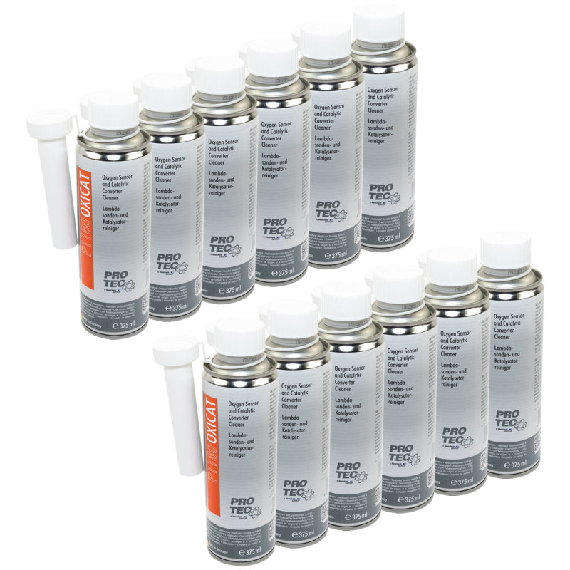 PRO-TEC Katalysator Reiniger Lambdasondenreiniger 12 X 375 ml