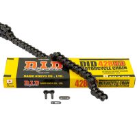 Kette Standardkette DID 428HD/124 Glieder offen mit...
