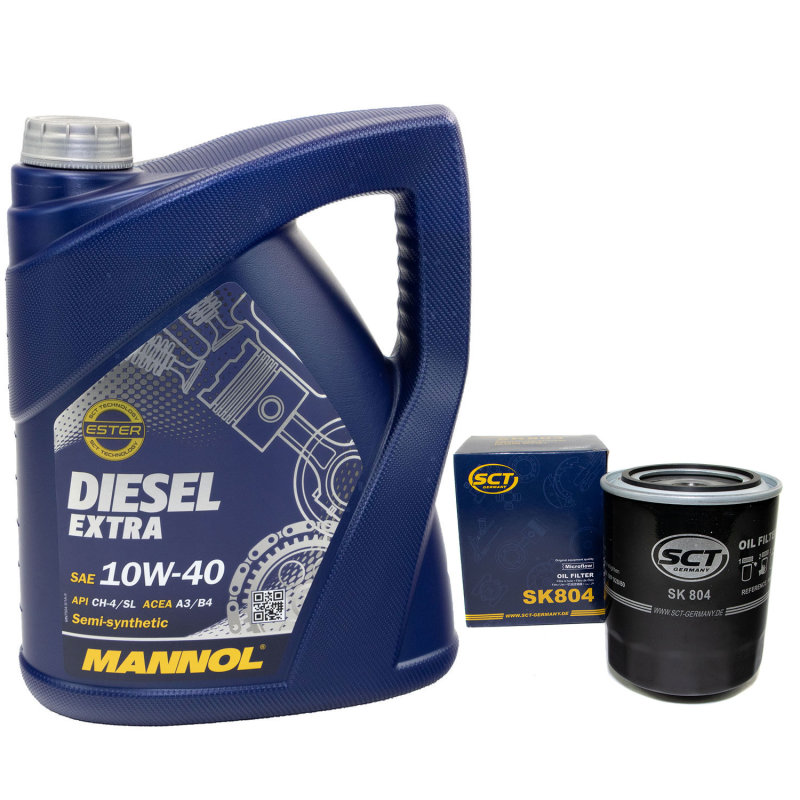 Service Motoröl Set Diesel 10W40 5 Liter + Ölfilter SK804 online kauf,  23,95 €