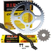 Kettensatz Kettenkit Standardkette DID 428HD 122 Glieder...
