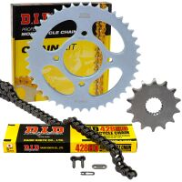Kettensatz Kettenkit Standardkette DID 428HD 124 Glieder...