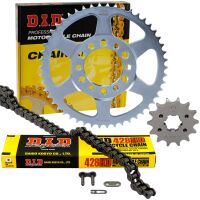 Kettensatz Kettenkit Standardkette DID 428HD 122 Glieder...