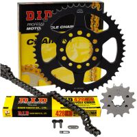 Kettensatz Kettenkit Standardkette DID 428HD 126 Glieder...