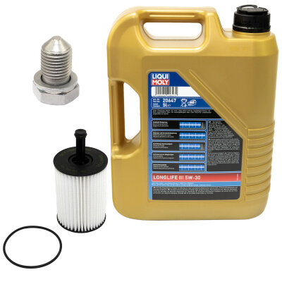 Motoröl Set Longlife III 5W30 5 Liter + Ölfilter SH4771L online im
