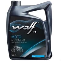 Motoröl Wolf MOTO 4T 29133 SAE 10W-40 4 Liter