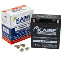Batterie GEL Starterbatterie KAGE YTX20CH-BS