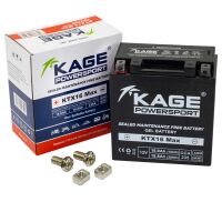 Batterie GEL Starterbatterie KAGE YTX16-BS