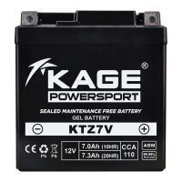 Batterie GEL Starterbatterie KAGE YTZ7V
