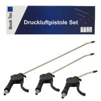 3X Druckluft Luftpistole Luftblaspistole BockTec BOTE819