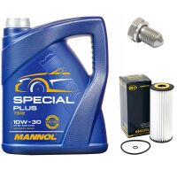Motoröl Set 10W-30 5 Liter + Ölfilter SH 420 L...