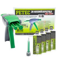 2K Universal Klebstoff transparenter POXY PETEC 98050 4 X...