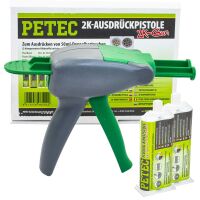 Flüssig Kunstoff 2K Kleber PETEC 98355 2 X 50 ml +...