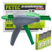 Flüssig Kunstoff 2K Kleber PETEC 98355 3 X 50 ml +...