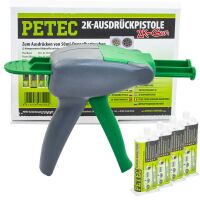 Flüssig Kunstoff 2K Kleber PETEC 98355 4 X 50 ml +...