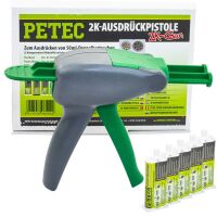 Flüssig Kunstoff 2K Kleber PETEC 98355 5 X 50 ml +...