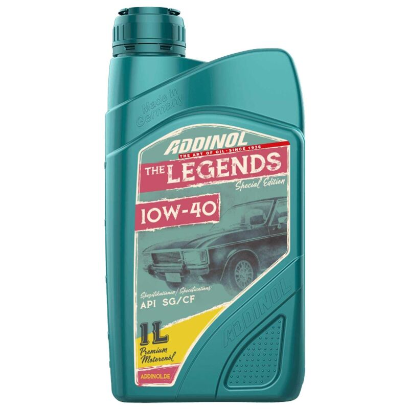 Buy Engine Oil ADDINOL 10W-40 Oldtimer Oil Legends 1 Liter in the MVH ...