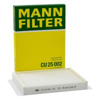 Innenraumfilter Pollenfilter Filter Mann Filter CU 25 002