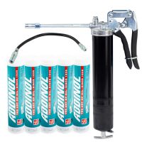 ADDINOL Mehrzweckfett Addilith EP 2 5 X 400 g + Fettpresse