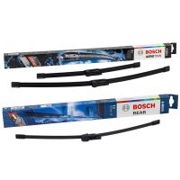 Wischblatt Set BOSCH Aerotwin 3 397 007 555 Vorne +...