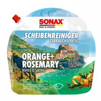 Scheibenreiniger gebrauchsfertig Orange+Rosemary SONAX 3...