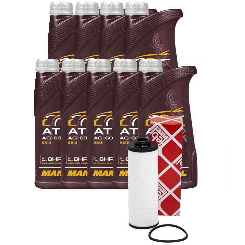 Getriebeöl Getriebe Öl MANNOL ATF AG60 Automatic 9 Liter mit Getriebe ...